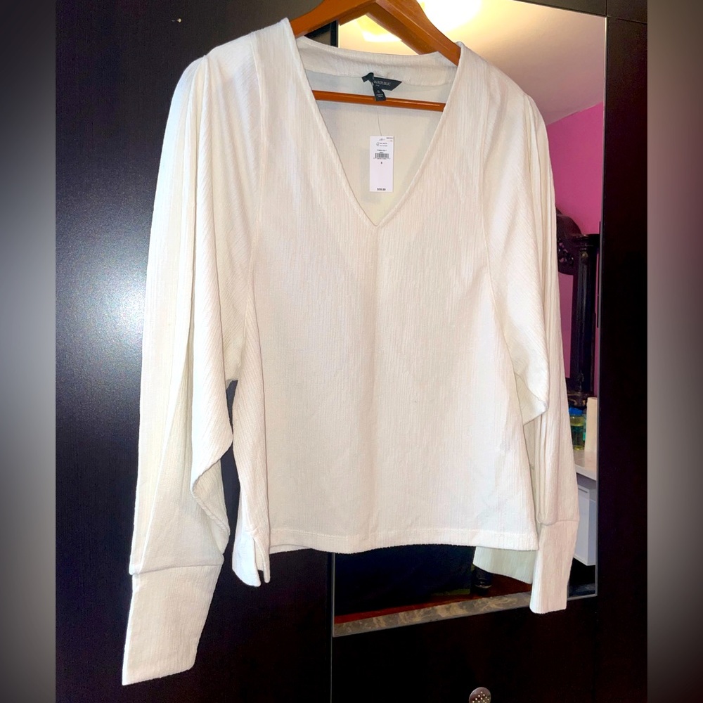 Blouse in white